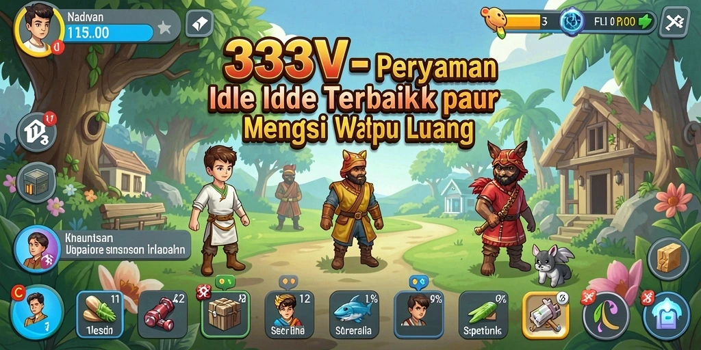 Tampilan gameplay <strong>333V</strong> yang menarik dan menawan.