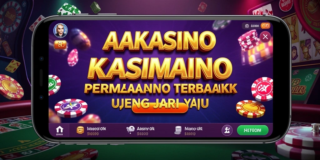 Tampilan gameplay kasino yang menarik di AAKASINO.