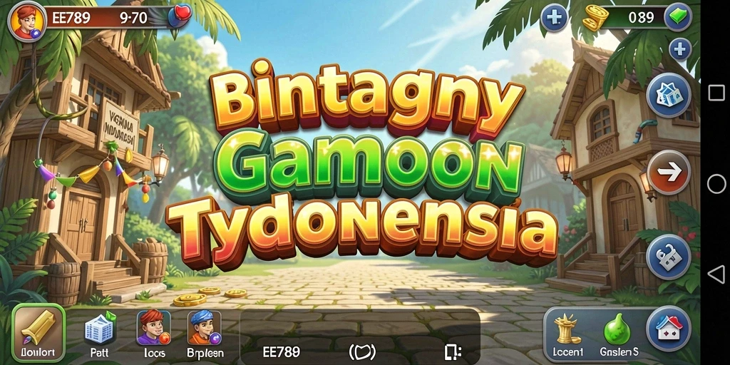 Tampilan gameplay <strong>EE789</strong> yang menarik dan interaktif dalam membangun bisnis.