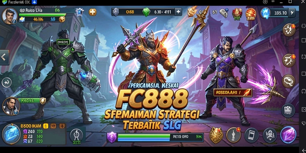 Tampilan gameplay seru dalam FC888 dengan strategi yang mendebarkan.
