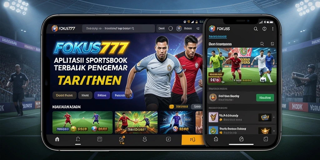 Tampilan screenshot utama FOKUS777 menampilkan fitur taruhan olahraga.