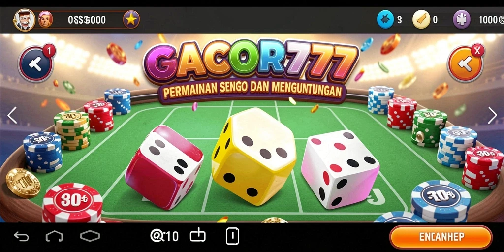 Tampilan gameplay seru dan menegangkan dari GACOR777 Bingo.
