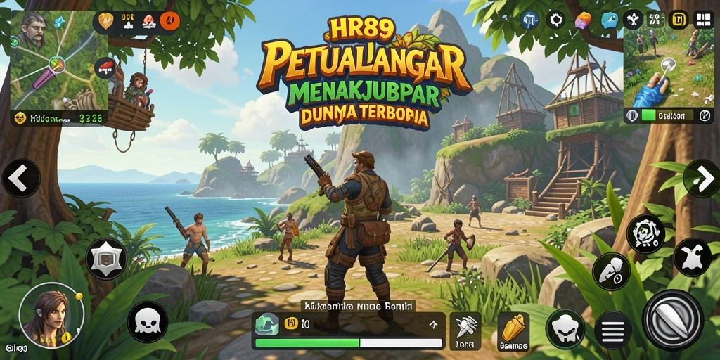 Gameplay menakjubkan di dunia terbuka HR89.
