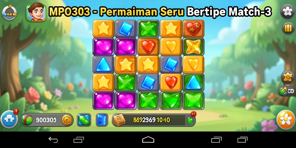 Tampilan menarik dari gameplay menarik di MPO303.
