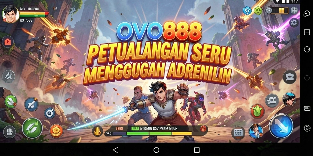Tampilan gameplay OVO88 yang menarik dan menantang.
