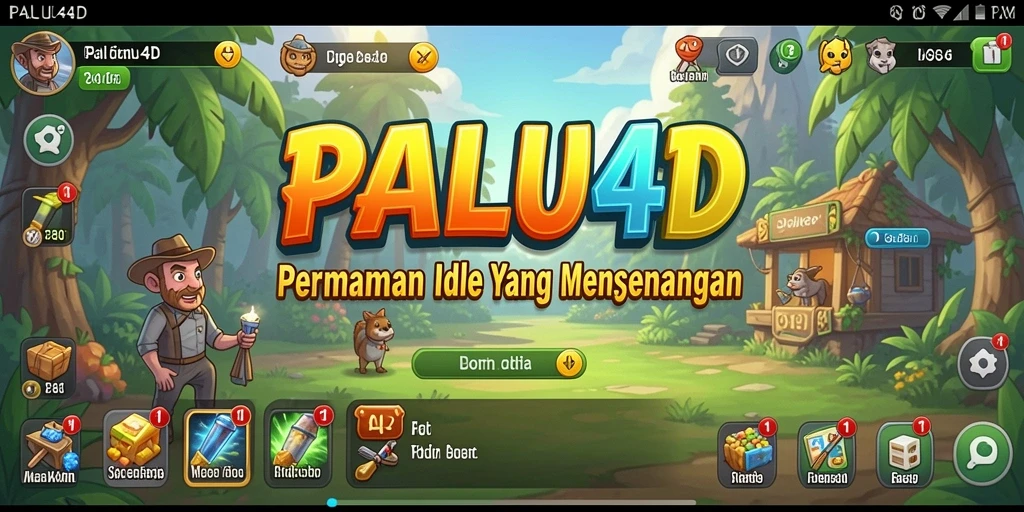 Screenshot utama PALU4D menampilkan gameplay yang santai dan menyenangkan.