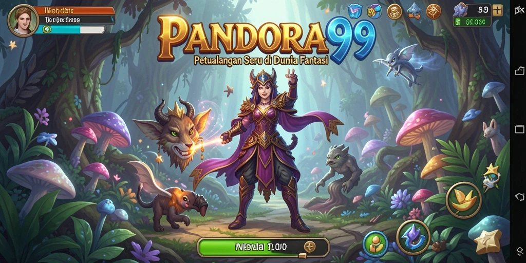 Tampilan gameplay PANDORA99 yang mendebarkan dan penuh petualangan.