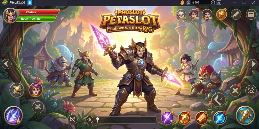 Screenshot dari gameplay <strong>PROSLOT</strong> yang menegangkan dan penuh aksi.