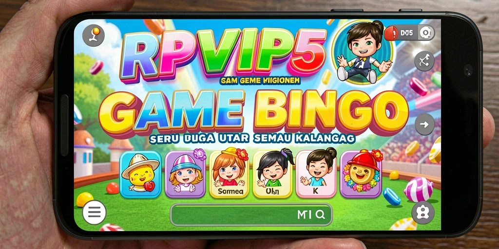 Tangkapan layar RPVIP5 menampilkan momen seru gameplay Bingo.