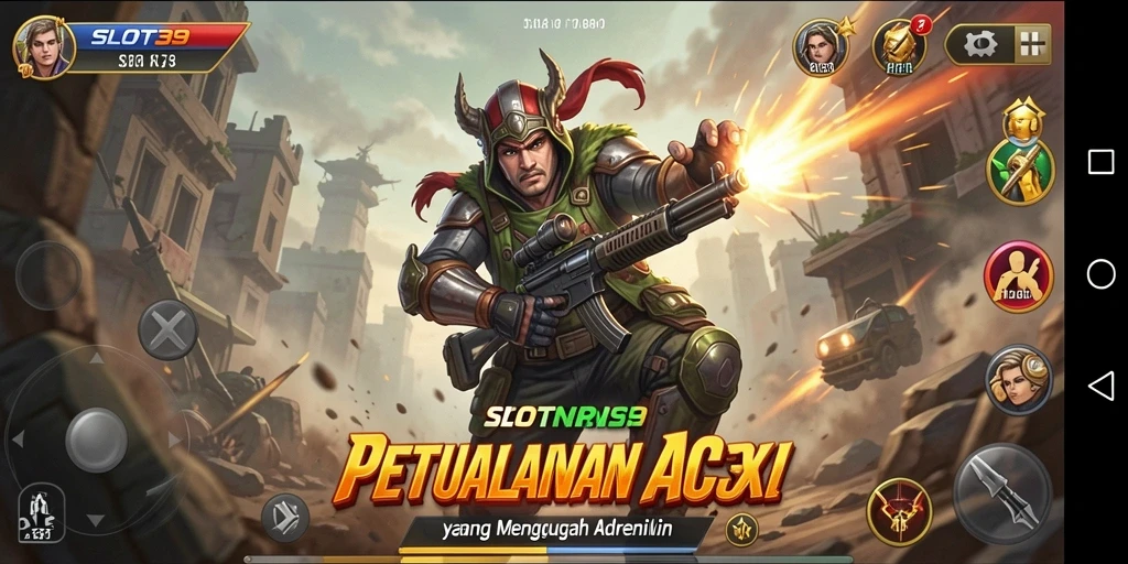 Gameplay SLOT39 yang intens dan penuh aksi menantang.