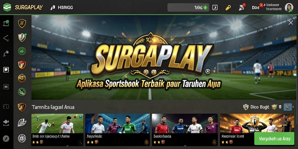 Tampilan menarik dari gameplay Sportsbook SURGAPLAY yang menegangkan.