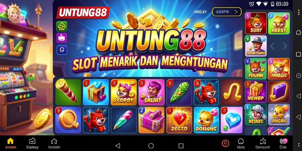 Tampilan gameplay Slot UNTUNG88 yang seru dan mengasyikkan.